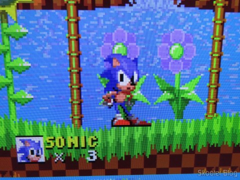 Sonic The Hedgehog no Framemeister XRGB Mini