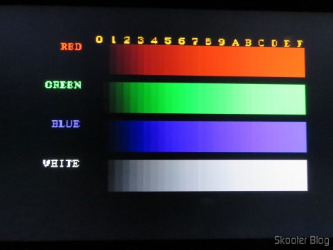 Tela do SD2SNES no Super Nintendo via Framemeister XRGB Mini