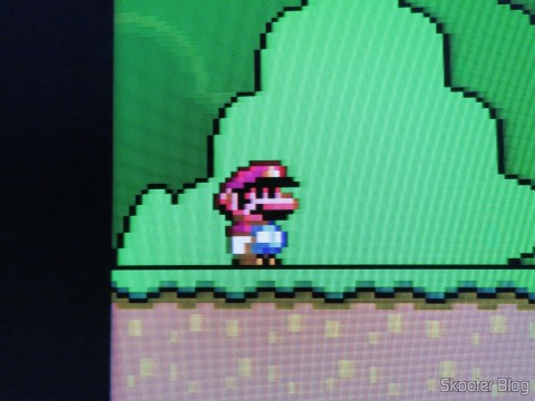 Super Mario World no Super Nintendo via Framemeister XRGB Mini