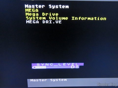 Ajuste de nível de sincronização no Framemeister XRGB Mini