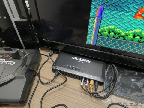 Framemeister XRGB Mini em funcionamento