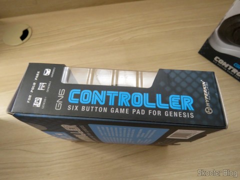 Stone Age Gamer: Genesis "GN6" Controller (Hyperkin) 13 Embalagem do Genesis "GN6" Controller (Hyperkin)