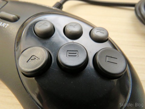 Stone Age Gamer: Genesis "GN6" Controller (Hyperkin) 24 Os 6 botões do Genesis "GN6" Controller (Hyperkin)