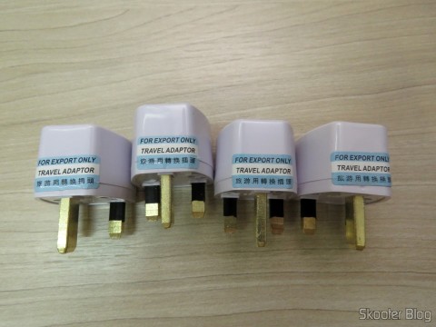Adaptadores Universais para Tomadas do Reino Unido e Irlanda