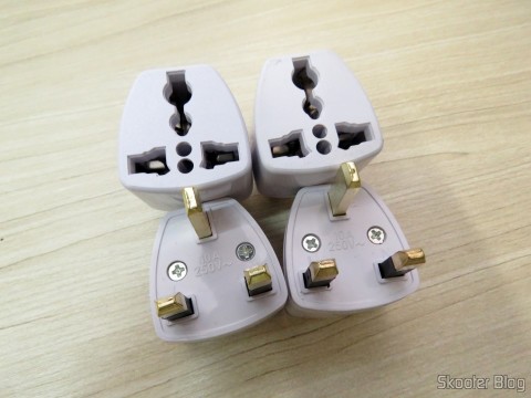 Adaptadores Universais para Tomadas do Reino Unido e Irlanda