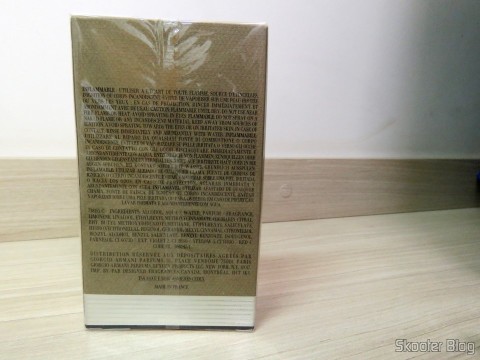 Armani 3.4 oz (100ml) EDT Spray em sua embalagem