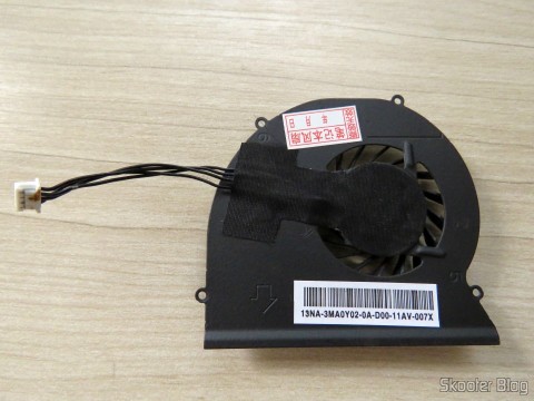 Ventilador de Refrigeração para Dell Latitude E6220 - Forcecon DFS400805L10T FAA6