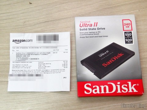 SanDisk Ultra II 240GB SATA III 2.5-Inch 7mm Height Solid State Drive (SSD) With Read Up To 550MB/s- SDSSDHII-240G-G25 e Invoice