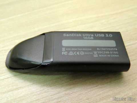 Pendrive SanDisk Ultra 16 GB USB 3.0 até 100 Mbps (SDCZ48-016G)
