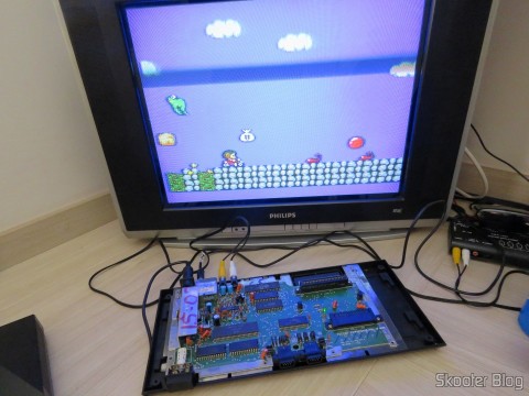 Ajuste do Trimpot do Master System II em TV CRT