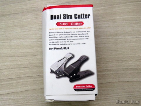 Alicate Cortador de Chip (SIM Card) de Celular, em sua embalagem