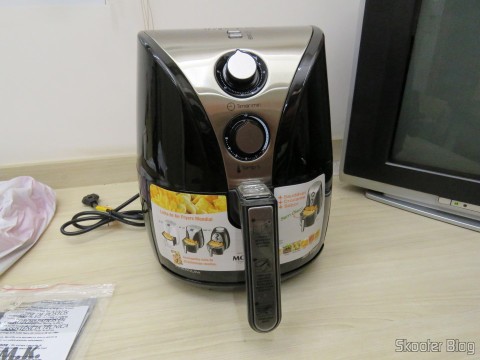 Fritadeira Elétrica Mondial Air Fryer Preto