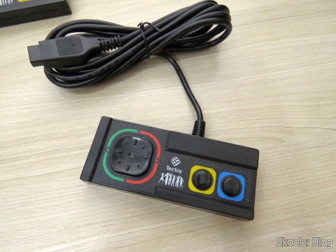 Controles para Master System - Tec Toy - Originais Novos 5 Controle do DVD Player Karaokê Dance Machine DVT-F800 da Tec Toy, 100% compatível com o Master System clássico
