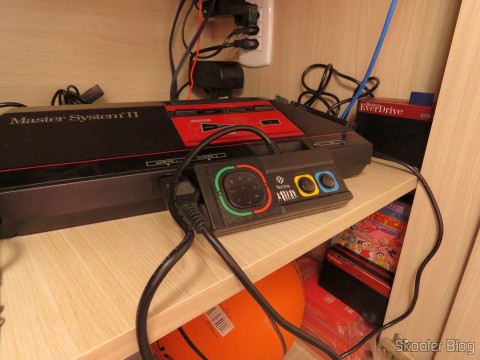 Controles para Master System - Tec Toy - Originais Novos 13 Controle do DVD Player Karaokê Dance Machine DVT-F800 da Tec Toy, 100% compatível com o Master System clássico, conectado ao Master System II