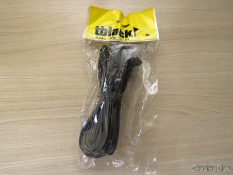Cabo P2 MXP2 F 5M Gold Tblack, em sua embalagem