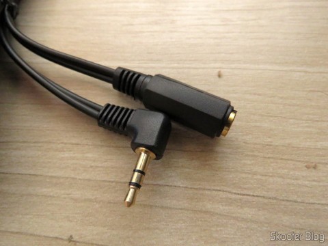 Conectores do Cabo P2 MXP2 F 5M Gold Tblack
