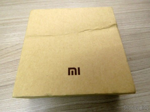 Pulseira Inteligente Xiaomi Mi Band 1S, em sua embalagem