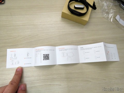 Manual de Instruções da Pulseira Inteligente Xiaomi Mi Band 1S