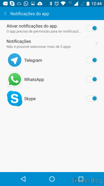 Configurando notificações de aplicativos no Mi Fit
