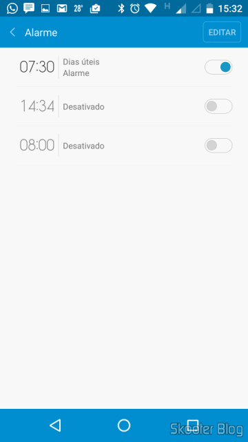 Configurando alarmes inteligentes na Mi Band com o Mi Fit