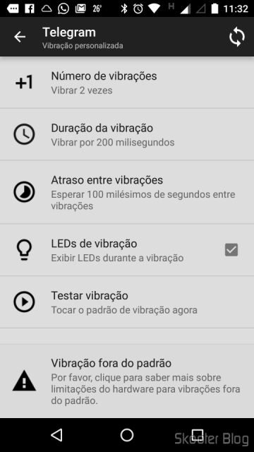 Notificações personalizadas no Mi Band Tools