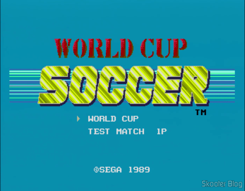 Em consoles japoneses, o nome do jogo é World Cup Soccer
