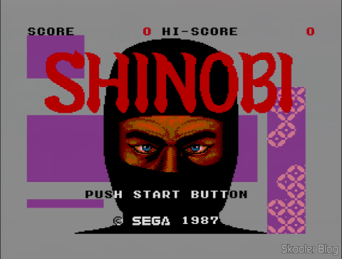 Abertura do Shinobi - Master System