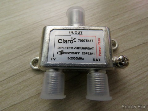 Diplexer VHF/UHF/SAT Nanosat