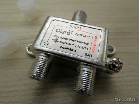 Diplexer VHF/UHF/SAT Nanosat