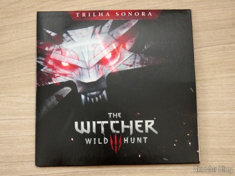 CD com a trilha sonora de The Witcher 3: Wild Hunt (Playstation 4)