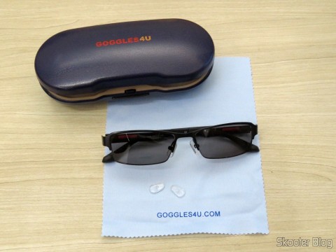 Óculos de Sol com Grau - G4U 2104 com lentes 1.57 CR39, com tecido de microfibra e caixinha da Goggles4U