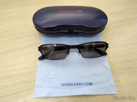 Óculos de Sol com Grau - G4U 2104 com lentes 1.57 CR39, com tecido de microfibra e caixinha da Goggles4U