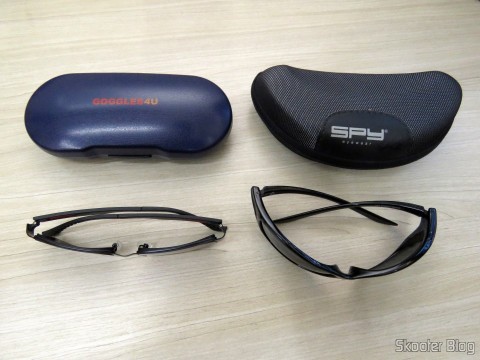Óculos de Sol com Grau - G4U 2104 com lentes 1.57 CR39 e Óculos de Sol Spy