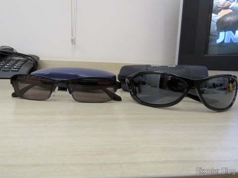 Óculos de Sol com Grau - G4U 2104 com lentes 1.57 CR39 e Óculos de Sol Spy