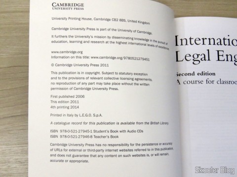 Amazon: International Legal English Student's Book with Audio CDs (3): A Course for Classroom or Self-study Use 11 Livro International Legal English Student's Book with Audio CDs (3): A Course for Classroom or Self-study Use