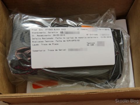 Smartphone Motorola Moto X Play XT1563 32GB, retornando da Center Cell