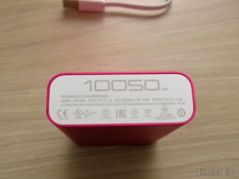 Carregador Portátil ASUS Power Bank Zenpower 10050 mAh
