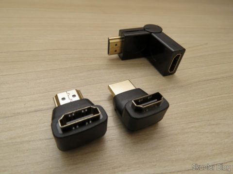 Adaptadores HDMI Angulares (em L) e Rotativo