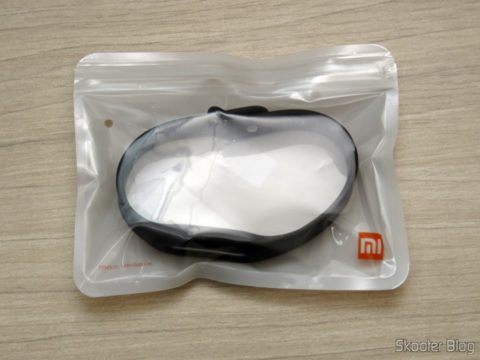 Pulseira de Reposição para Mi Band - Xiaomi Genuína, em sua embalagem