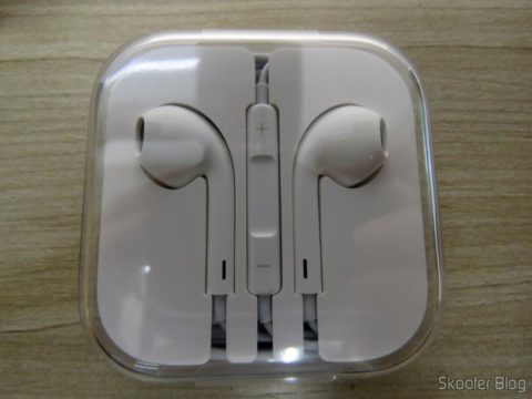 Fone de ouvido do iPhone 5S 32GB Prata Tela 4" IOS 8 4G Câmera 8MP
