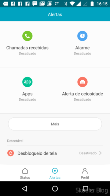 Mi Fit: Notificações