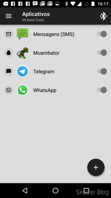 Mi Band Tools: Notificações de Aplicaitivos