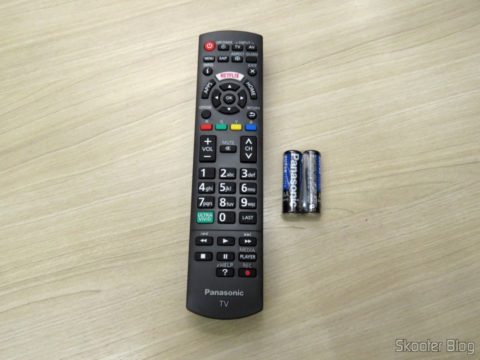 Controle Remoto da Smart TV Panasonic Viera 40" - TC-40DS600B