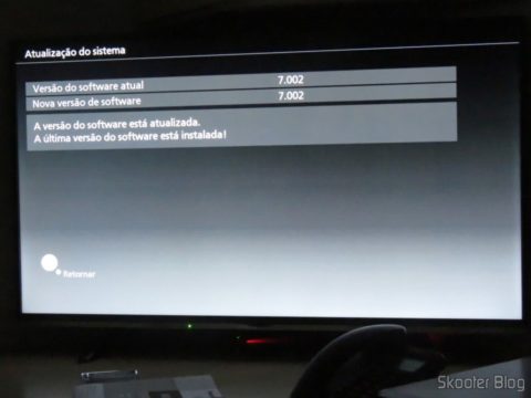 Atualização de software na Smart TV Panasonic Viera 40" - TC-40DS600B