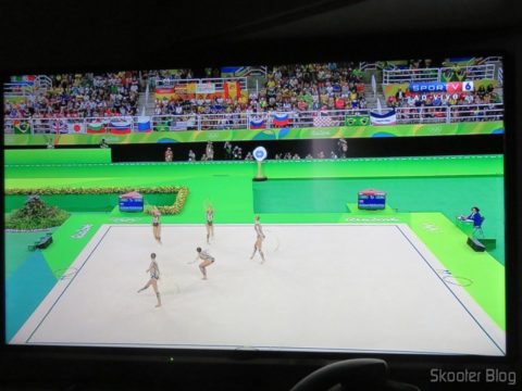 Smart TV Panasonic Viera 40" - TC-40DS600B, em funcionamento