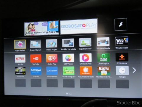 Aplicativos na Smart TV Panasonic Viera 40" - TC-40DS600B