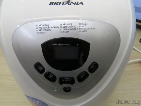 Painel da Panificadora Britania Multi Pane