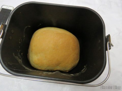 O primeiro pão: Pão Branco Tradicional feito no Ciclo Normal