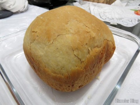 O primeiro pão: Pão Branco Tradicional feito no Ciclo Normal