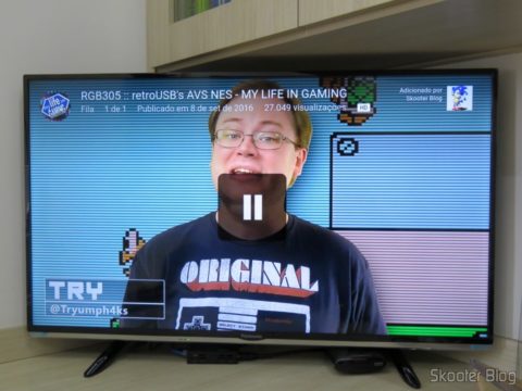 Testando o Youtube no Chromecast 2